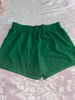 SHEIN Emerald Green Elastic Waist Skirt